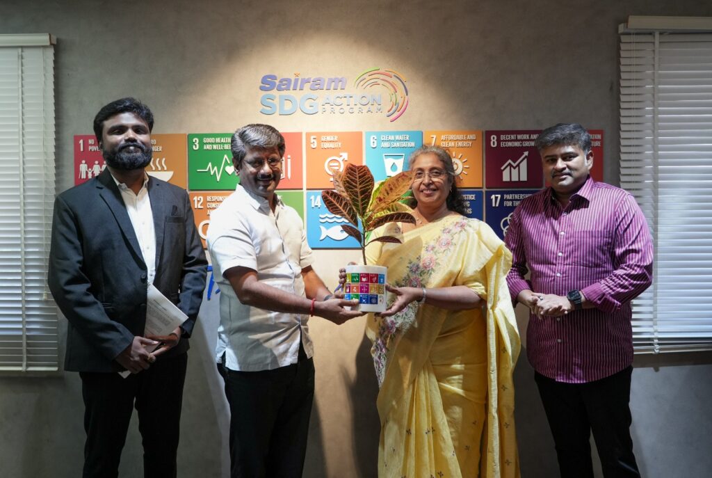 Sai Ram Mou sign with Mapsdg