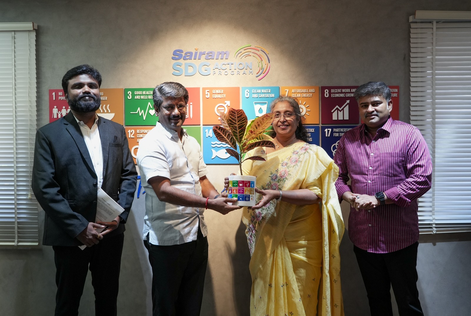 Sai Ram Mou sign with Mapsdg