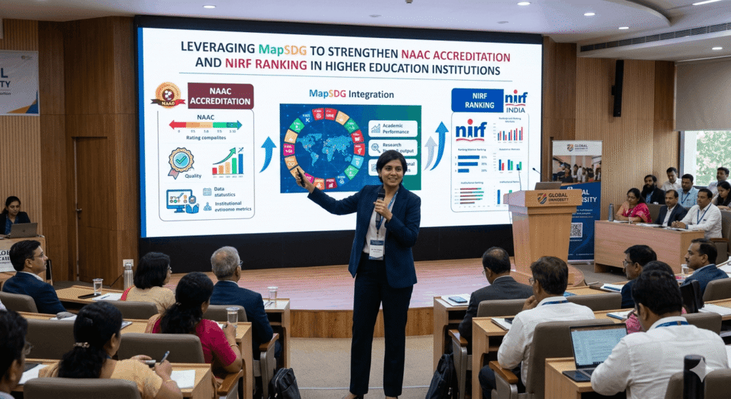 Leveraging MapSDG to Strengthen NAAC Accreditation and NIRF Ranking in Higher Education Institutions